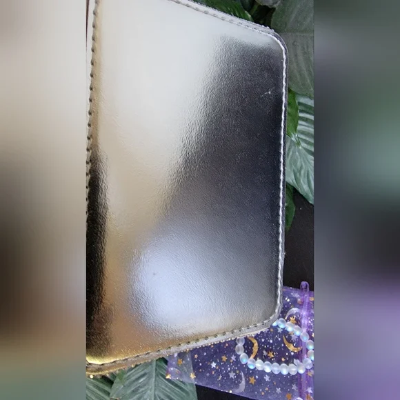 MICHAEL KORS Sandrine Crossbody & Handcrafted Rainbow Moonstone Bracelet - Picture 6 of 11